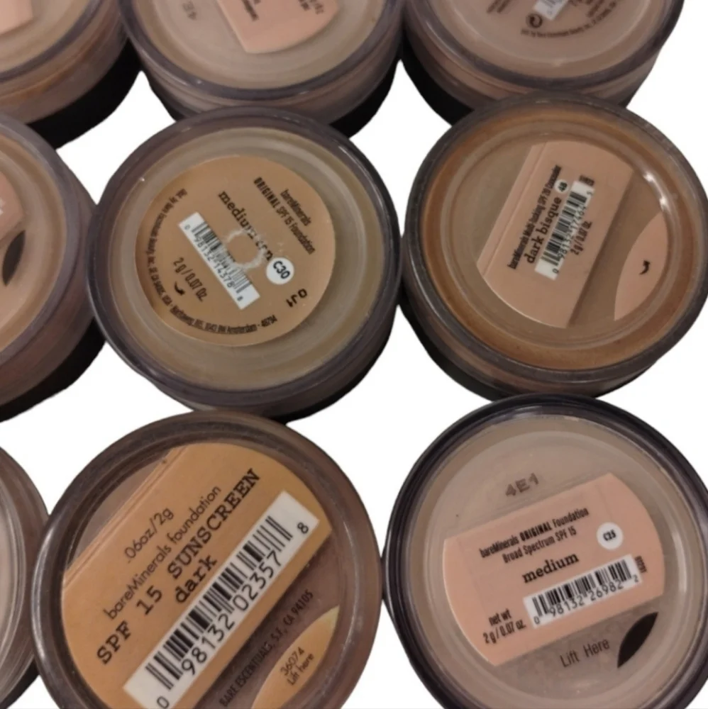 BARE MINERALS Original Loose Powder Foundation LIGHT W15‎ Bundle of 2 pcs Beauty